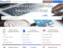 Tablet Screenshot of faturasorgulamax.com
